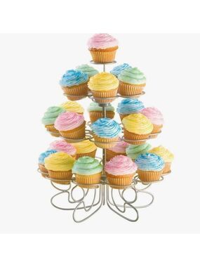 Wilton Mini Cupcake Wire Stand No Box